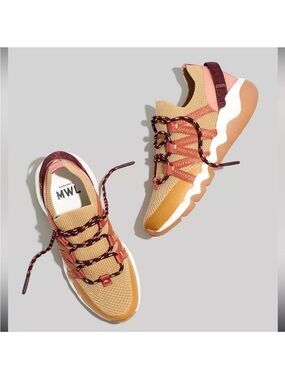 Madewell desert dune field knit multi sneakers women’s 8.5